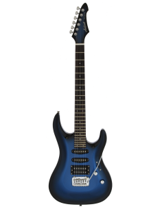 GUITARRA ARIA MAC-STD AZUL METALIZADO