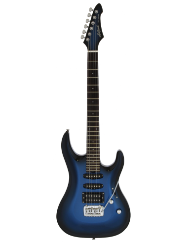 GUITARRA ARIA MAC-STD AZUL METALIZADO