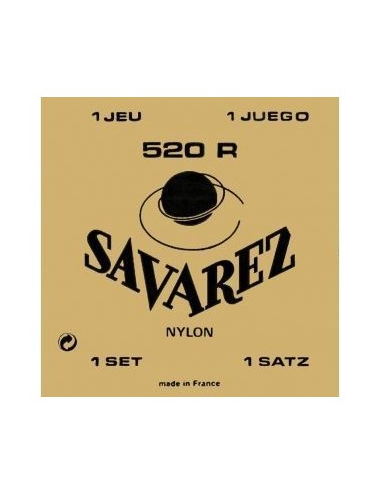 JUEGO DE CUERDAS SAVAREZ CARTA ROJA 520R