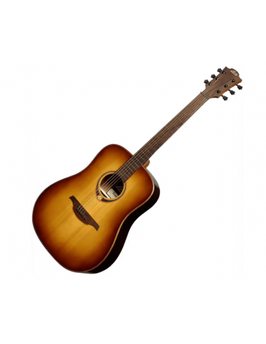 GUITARRA ACÚSTICA LÂG DREADNOUGHT TRAMONTANE 118 - BROWN SHADOW