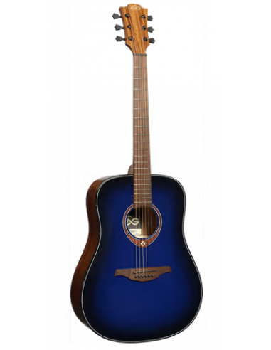 GUITARRA ACÚSTICA LAG DREADNOUGHT - EDICIÓN LIMITADA BLUE BURST