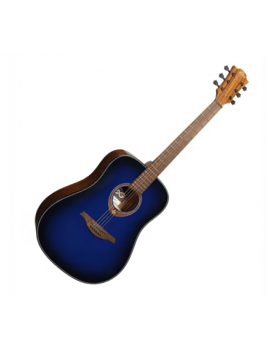 GUITARRA ACÚSTICA LAG DREADNOUGHT - EDICIÓN LIMITADA BLUE BURST