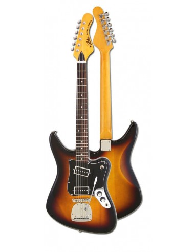 GUITARRA ARIA RETRO POR DELANTE Y POR DETRAS