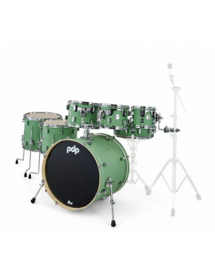 BATERIA DW PDP CM7 VERDE SATINADA