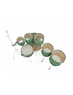 BATERIA DW PDP CM7 VERDE SATINADA 2