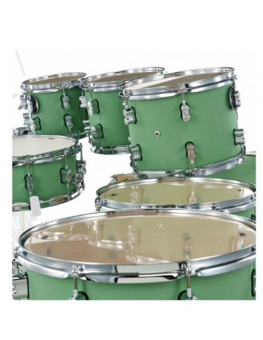 BATERIA DW PDP CM7 VERDE SATINADA