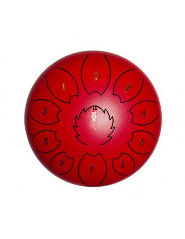TONGUE DRUMS ROJO